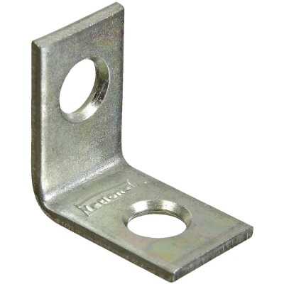 National Catalog V115 3/4 In. x 1/2 In. Zinc Steel Corner Brace (4-Count)